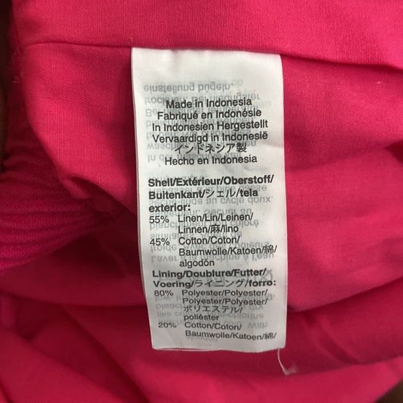 J. Crew Factory pink scalloped hem pink skirt - Size 10 - Picture 6 of 7